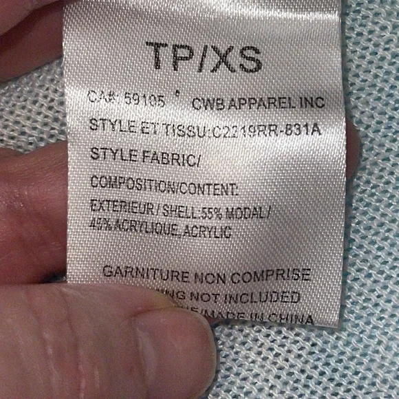 Charming Charlie Modal Liquid Knit Lightweight Top Sz. XS - Picture 15 of 16